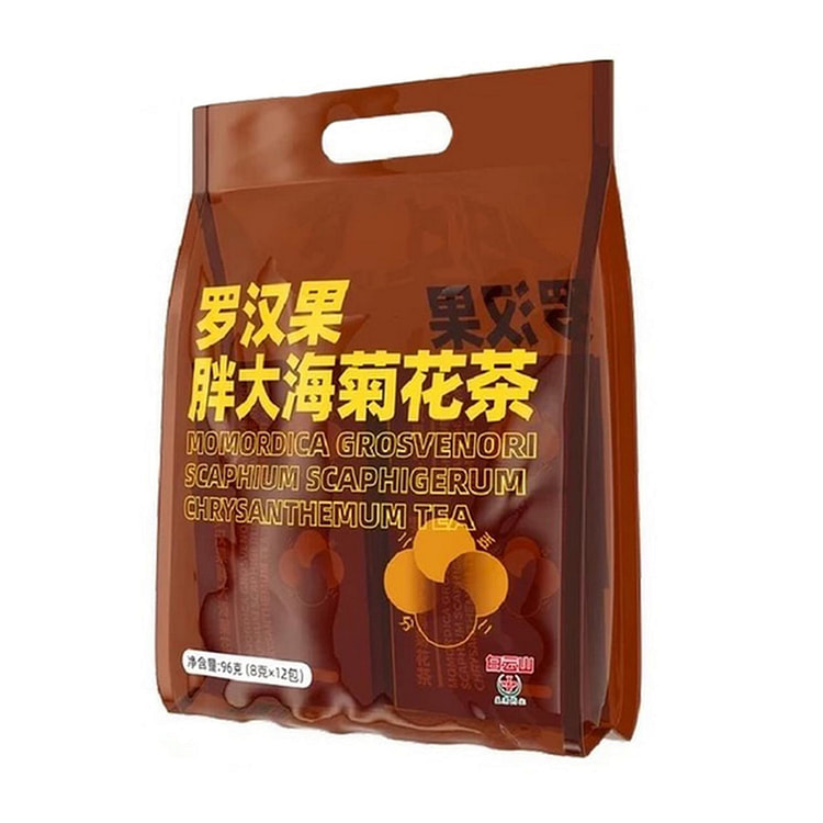 广药白云山 罗汉果胖大海菊花茶 缓解夏季 “上火”