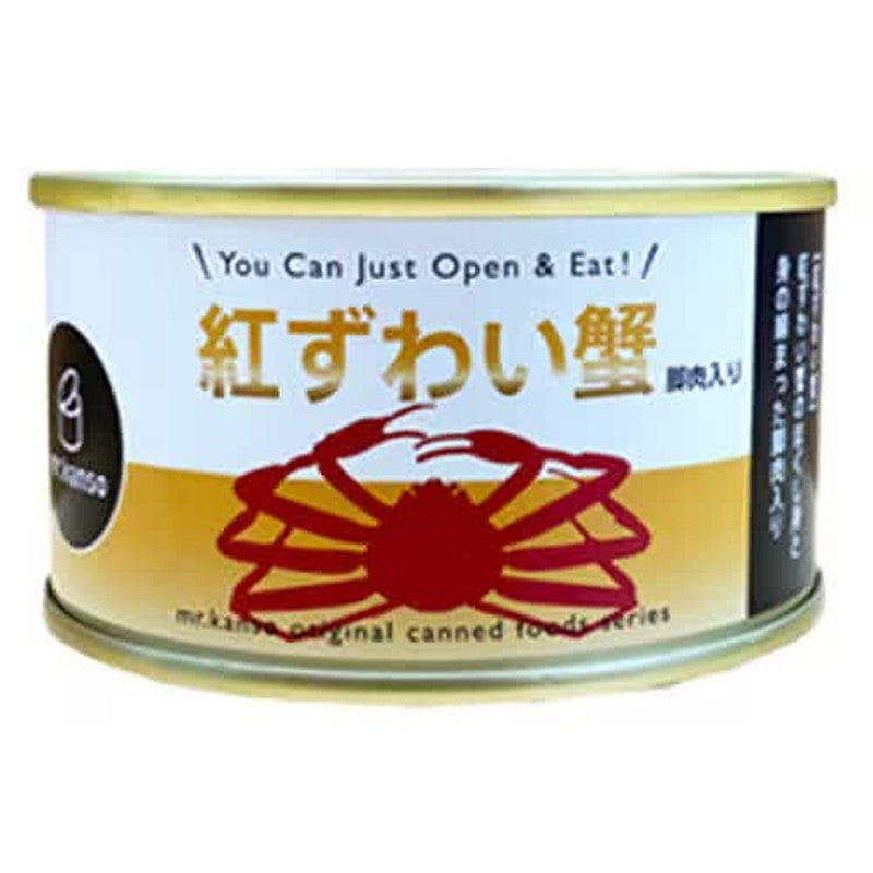 Mr. Kanso Red Snow Crab Stick Meat Can 100g 1 each