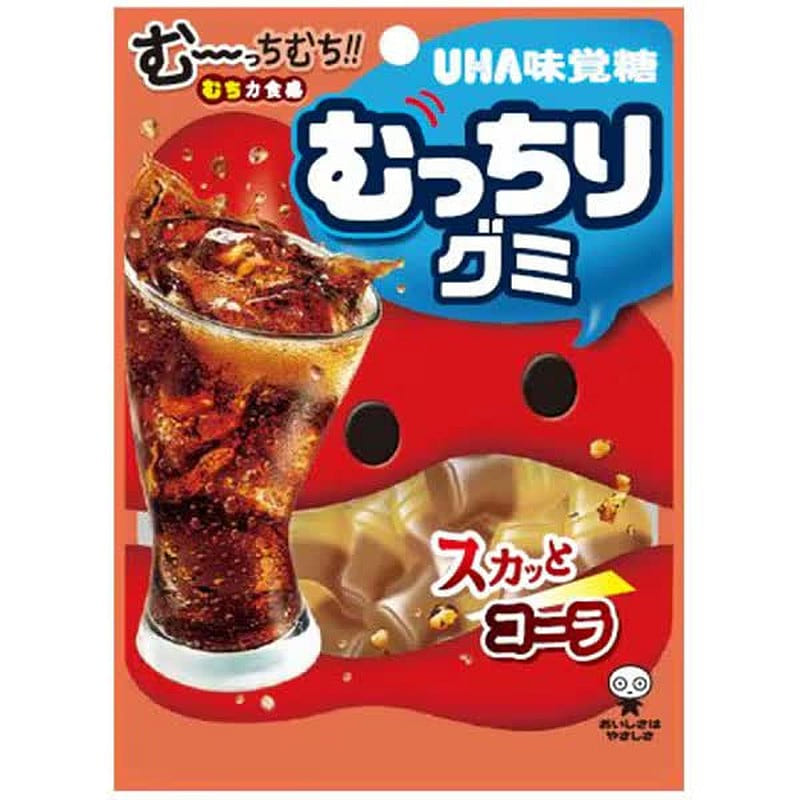 UHA Mikakuto Plump Gummy Cola 80g 1 each