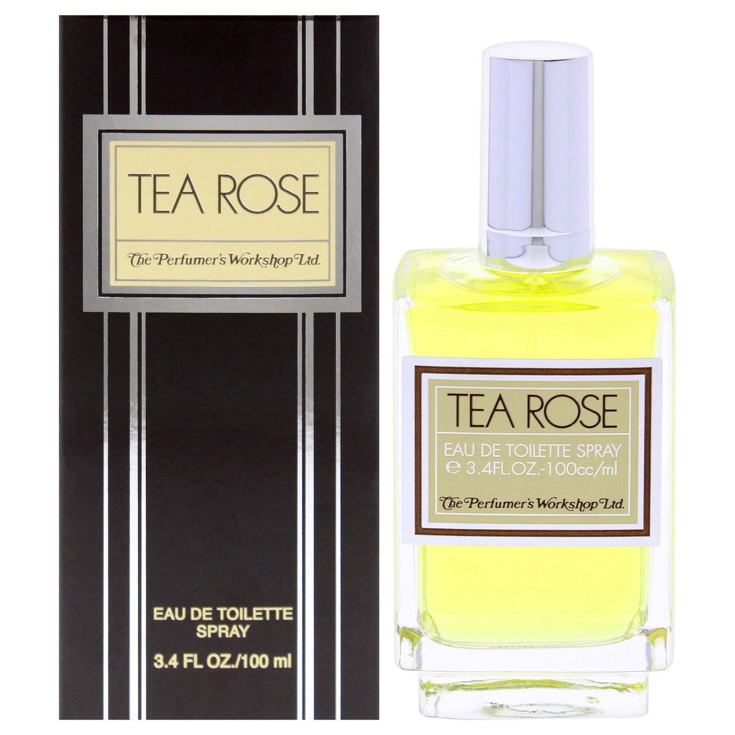 Tea Rose by Perfumers Workshop for Women - 3.4 oz 3.4 oz