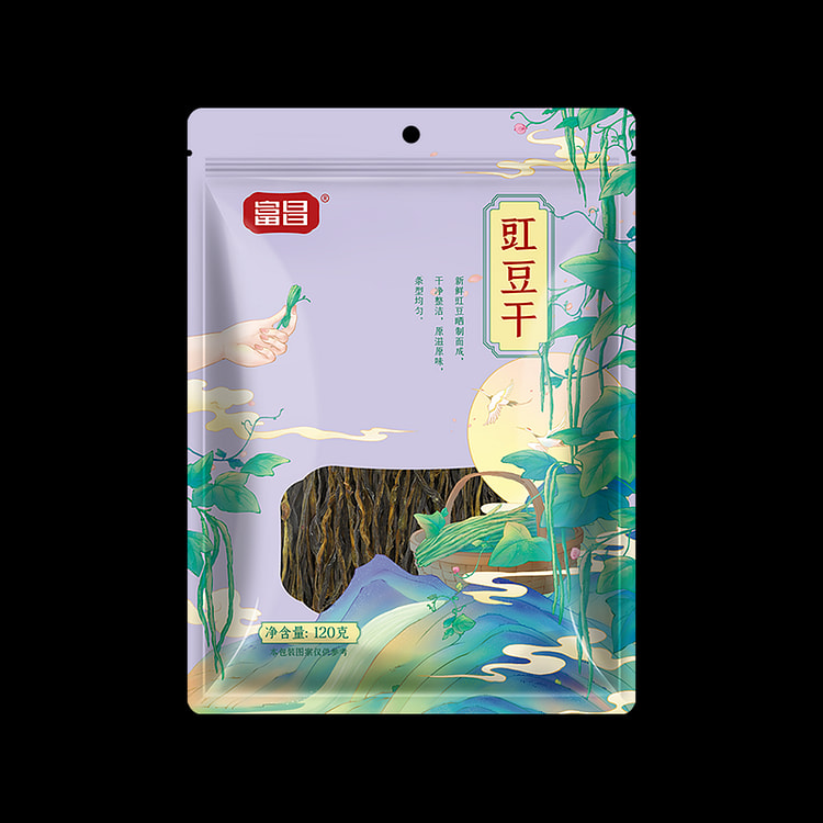 富昌 豇豆干干豆角农家自制干货特产 120g*1袋