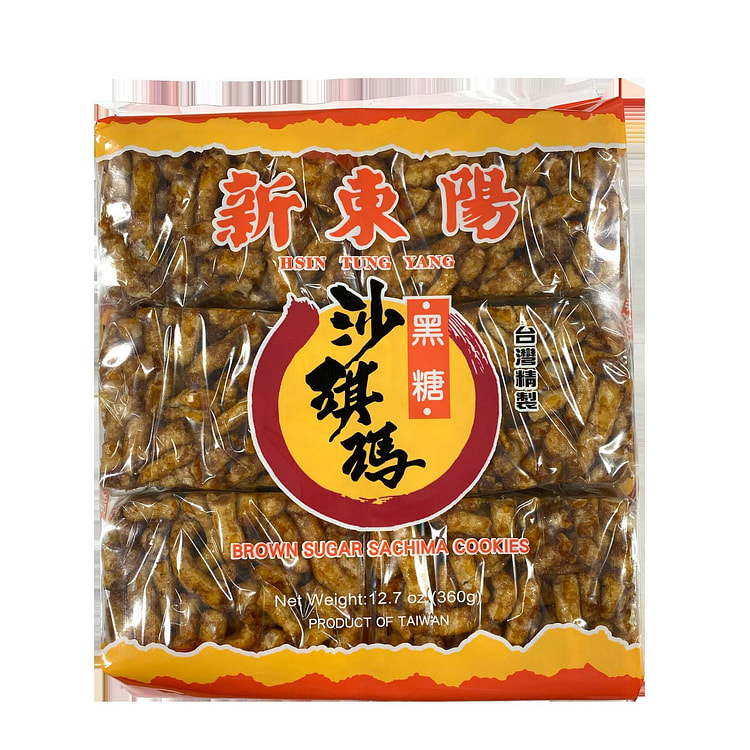 HTY Hsin Tung Yang Brown Sugar Sachima 1 each