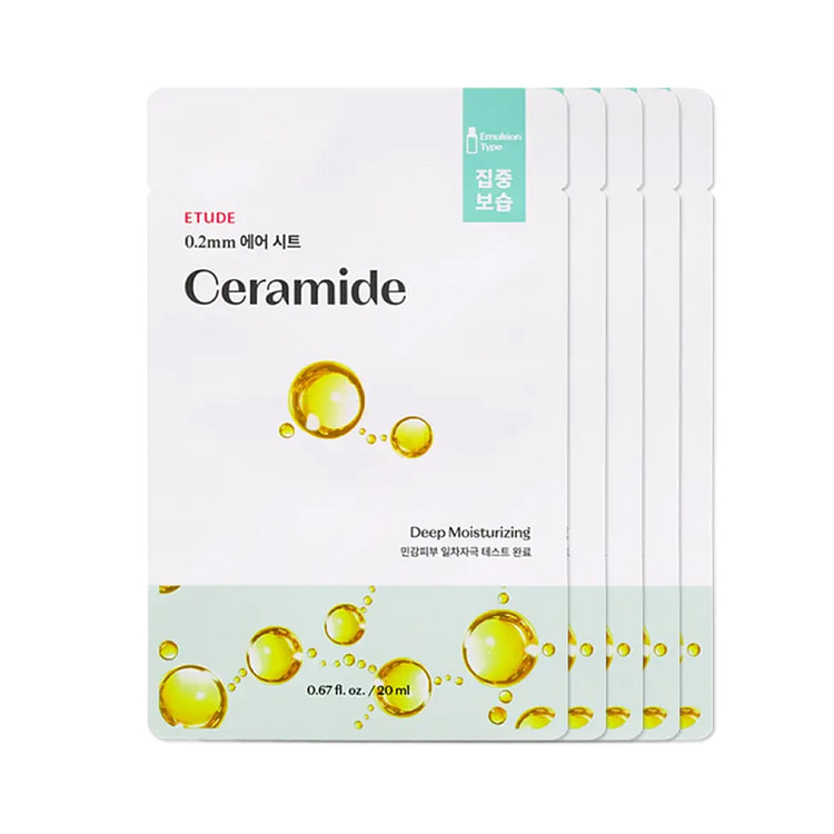 ETUDE 神经酰胺面膜 5 片装