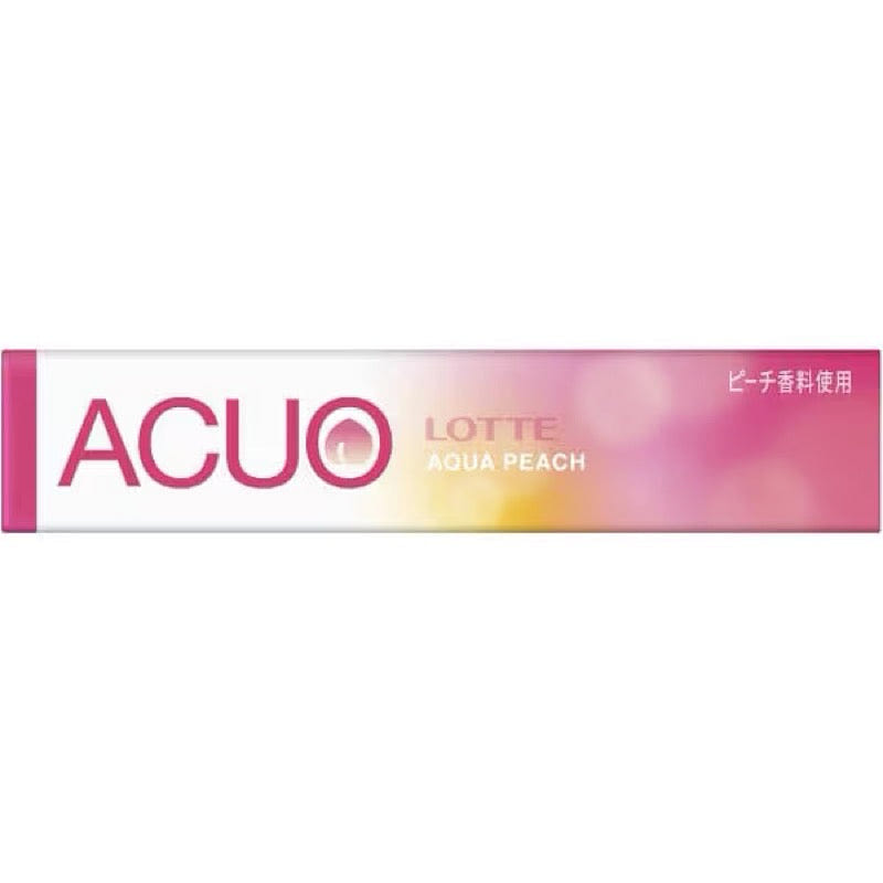 LOTTE ACUO Aqua Peach 14 pieces 1 each