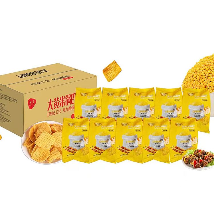 Yellow rice puffed rice 41.6g*10 packages