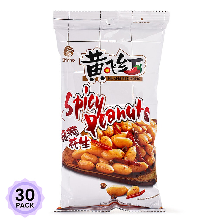 黄飞红 麻辣花生 110 克*30 包