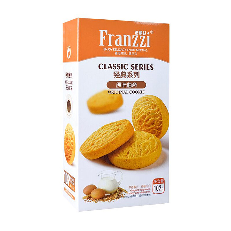 法丽兹曲奇饼干原味102g*3盒 306 克
