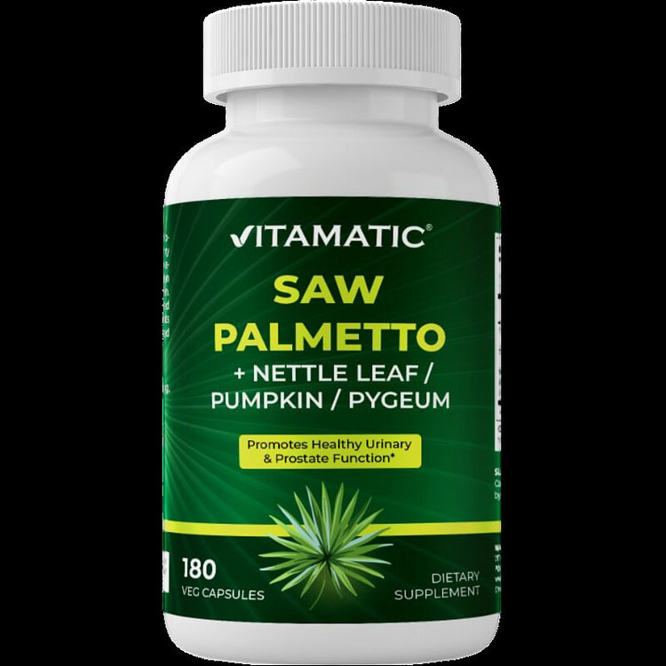 Saw Palmetto Extract for Men & Women 180 Capsules