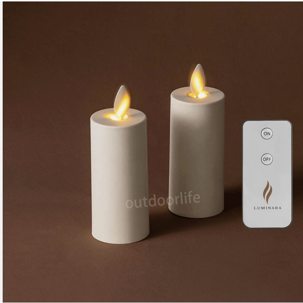 Luminara Votive Flameless Candle 2pcs Ivory Moving 2 pack