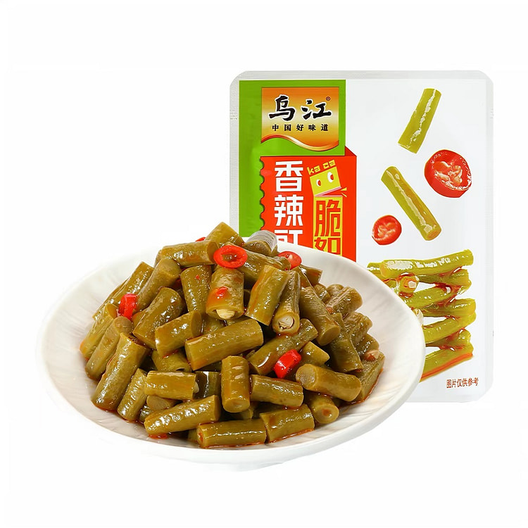 【乌江】香辣泡豇豆  酸豆角 腌菜泡菜下饭菜 1袋 30 克