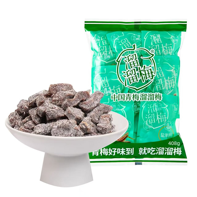 溜溜梅`盐津梅条408g 1 包