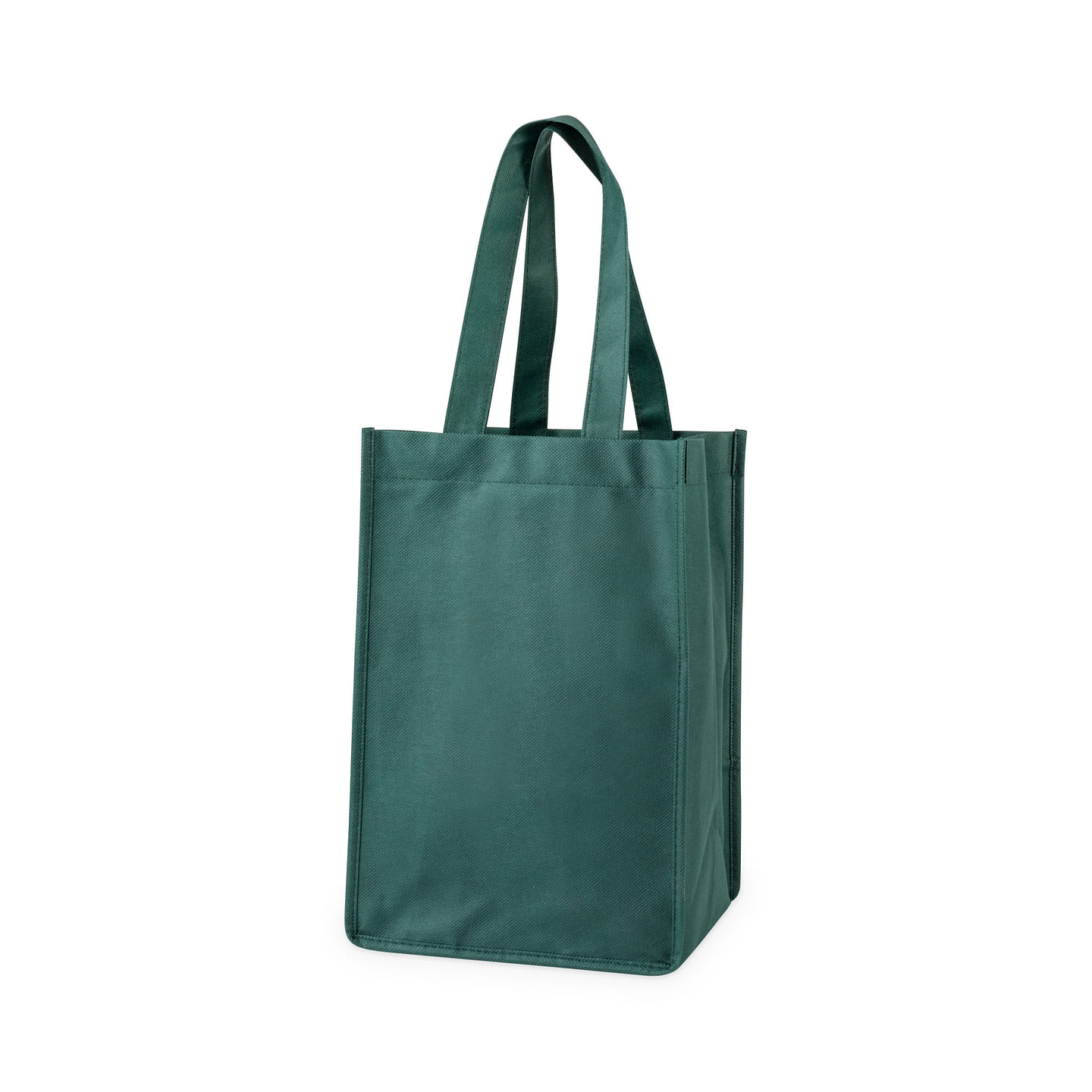 4 Bottle Non Woven Tote in Green by True 1 each