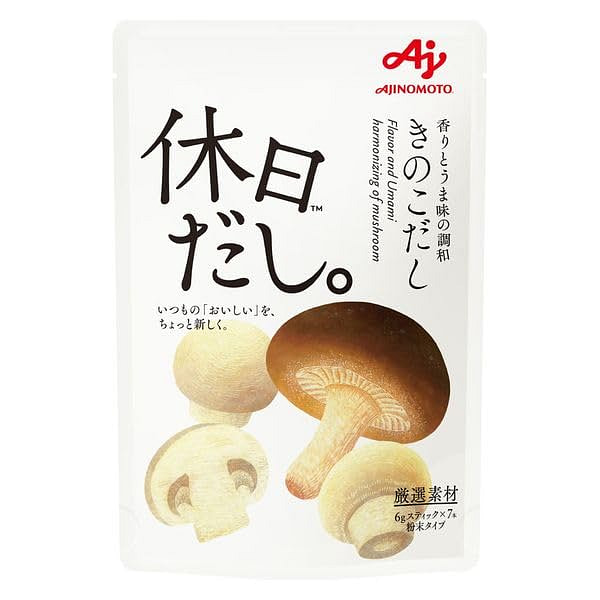 味之素 蘑菇高汤调味料 7条