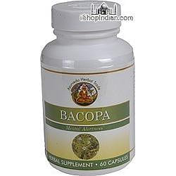 Bacopa - Memory & Alertness (Sandhu's Ayurveda) - 60 capsules 60 カウント