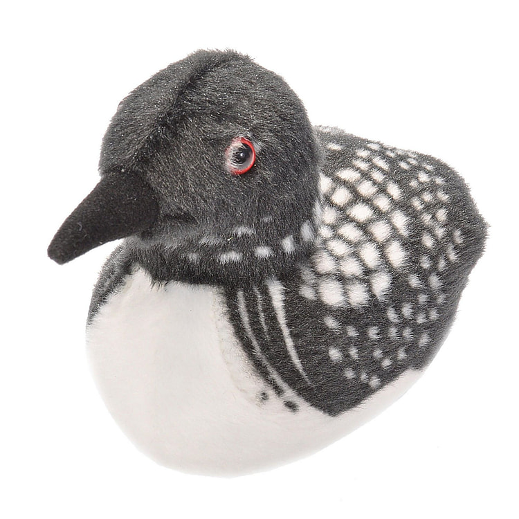 Audubon II Common Loon Plush with Sound - 5"