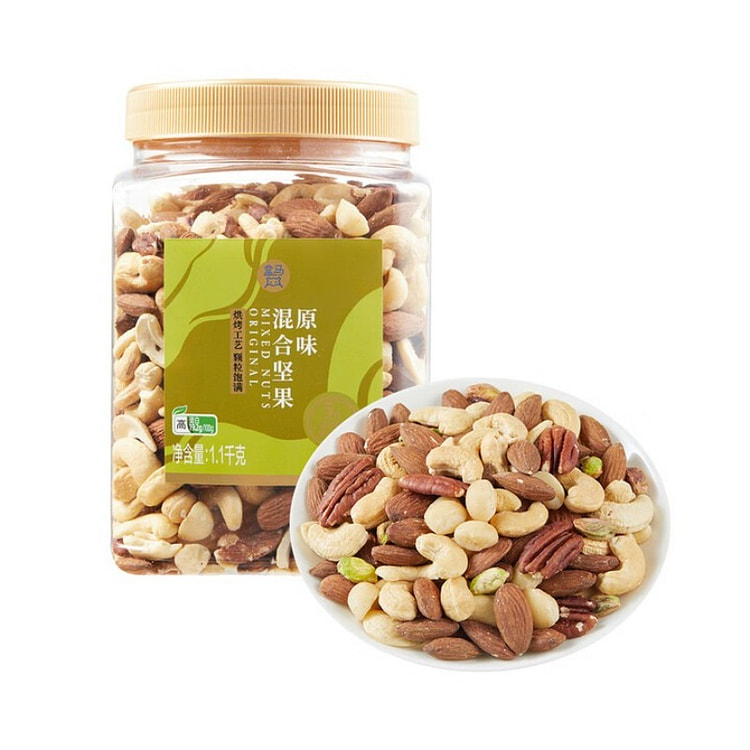 盒马原味混合坚果 1.1kg*1 罐 1100 克