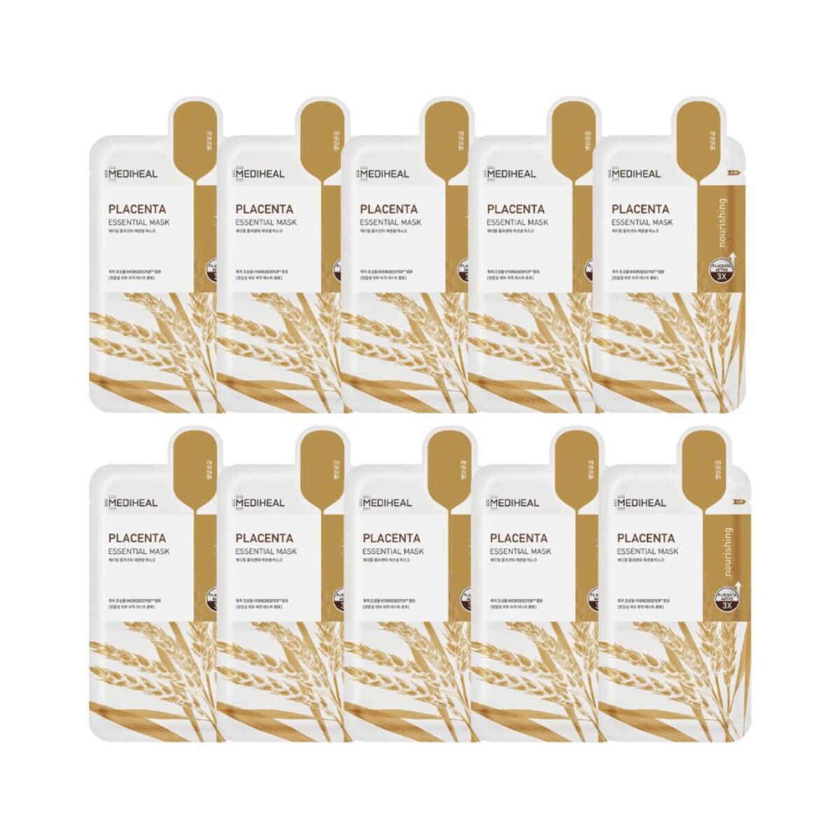 146 【新品】 PLACENTA EXTRA エッセンス 20ml 3本セット Get Mediheal Placenta Mask - 3X Placenta Active Delivered | Weee