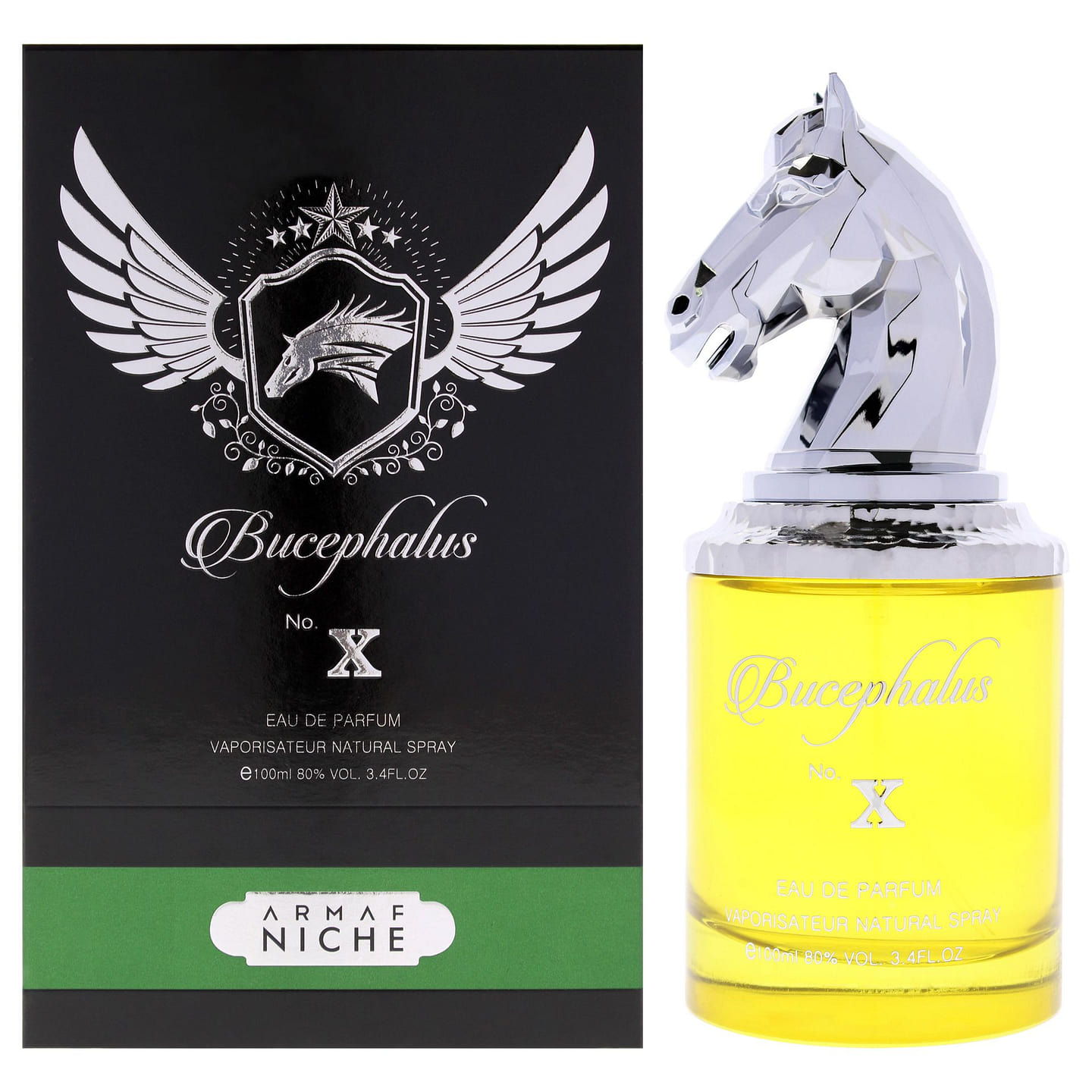 Niche Bucephalus No. X by Armaf Unisex – 3.4 oz 3.4 oz