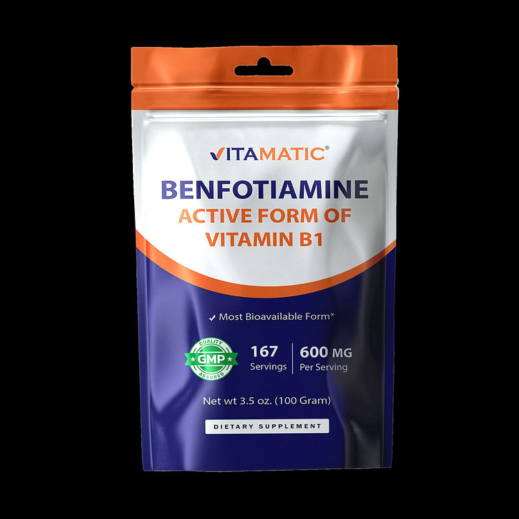 Benfotiamine Pure Powder 600 mg - 100 Grams