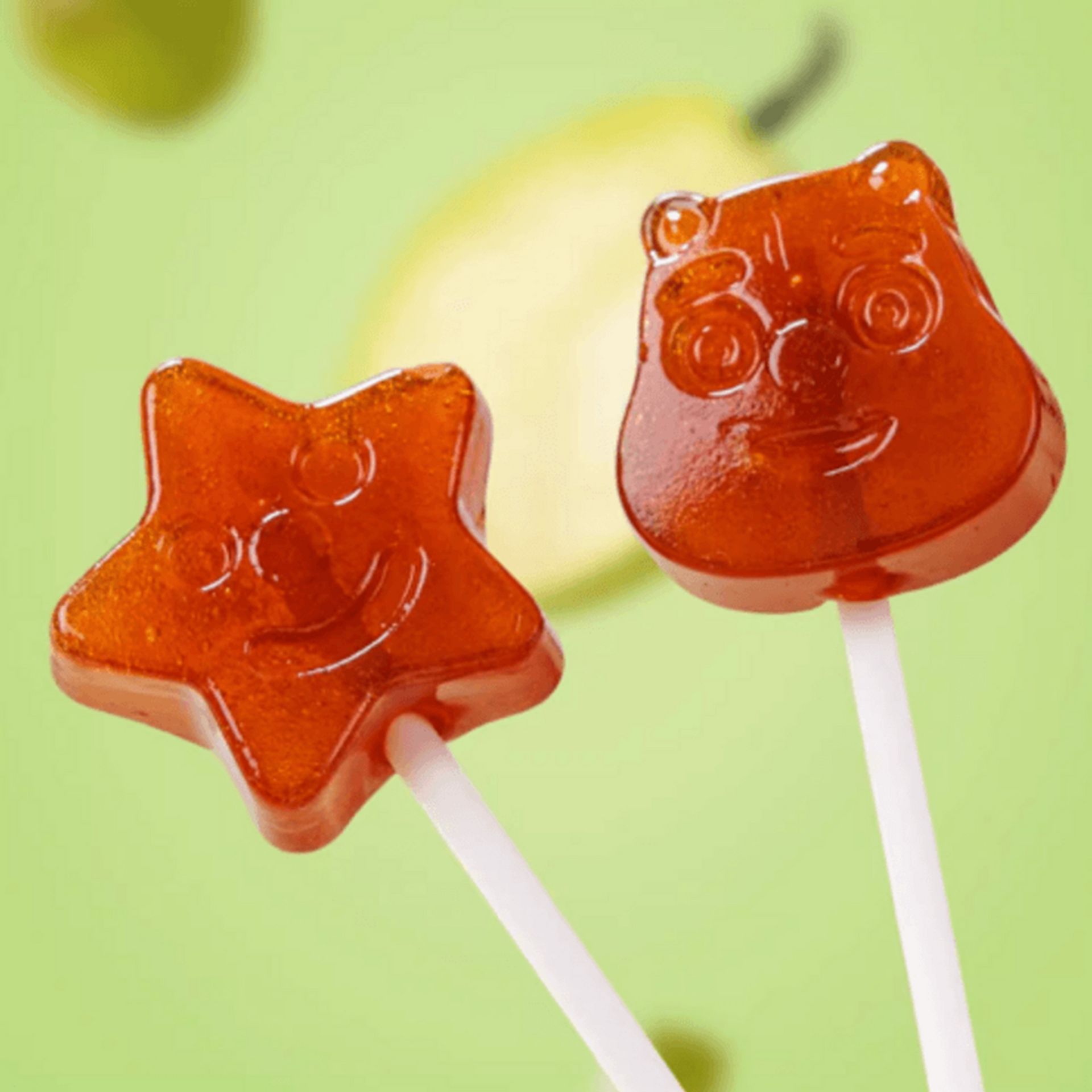 Get bibizan Autumn pear lollipop fruity Hard candy Delivered