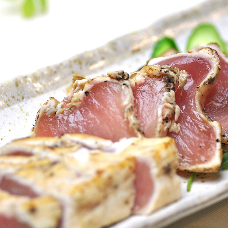 冷冻蒜香炙烧长鳍金枪鱼 1 磅