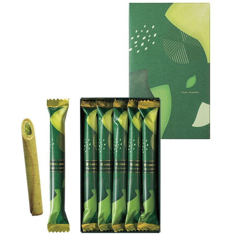 JAPAN YokuMoku Matcha Flavored Egg Roll 5pcs/