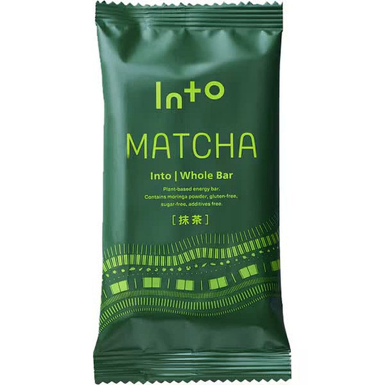 Into Whole Bar Matcha 40g with Moringa 1 each