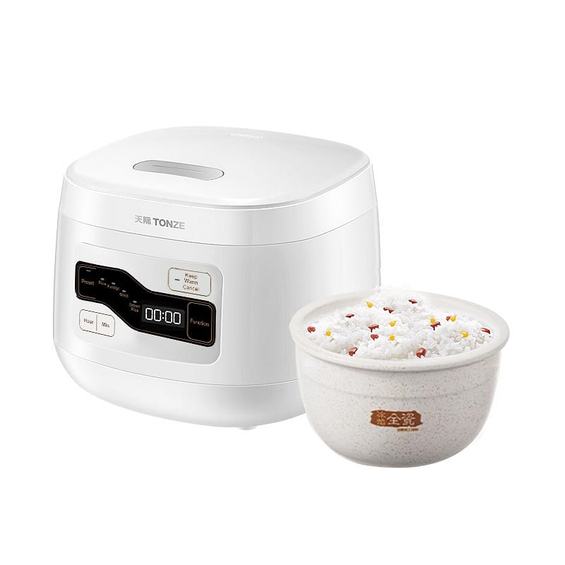 Joydeem Ceramic Uncooked Rice Cookers 4 Cups 1 count