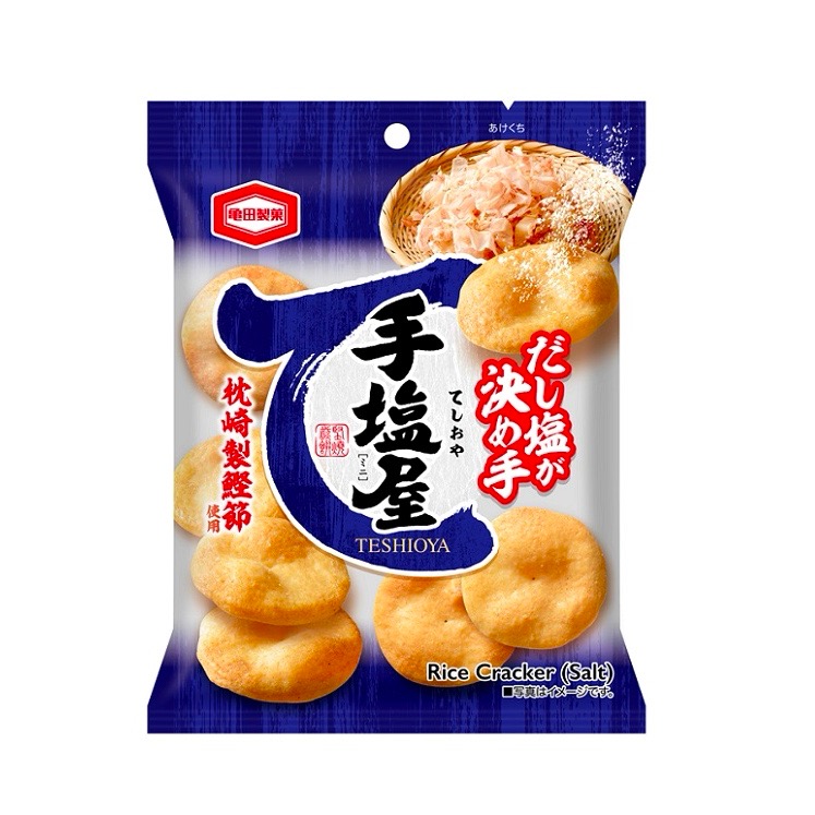 龜田牌 鹽味仙貝 高湯米餅 60g 1 份