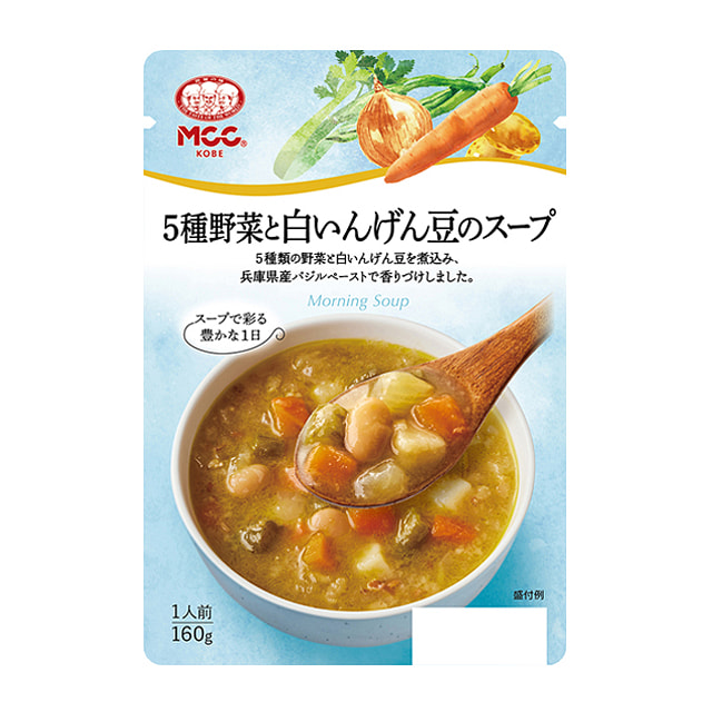 MCC 5种蔬菜白豆浓汤 160g 1 份