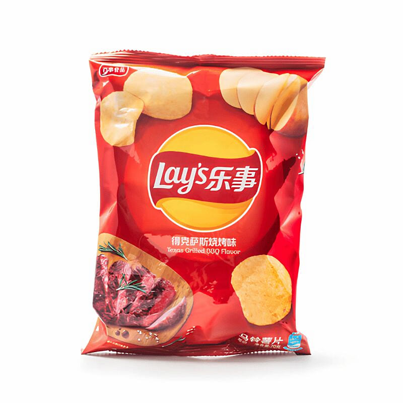 Lay’s Potato Chips, Texas BBQ Flavor 70 g