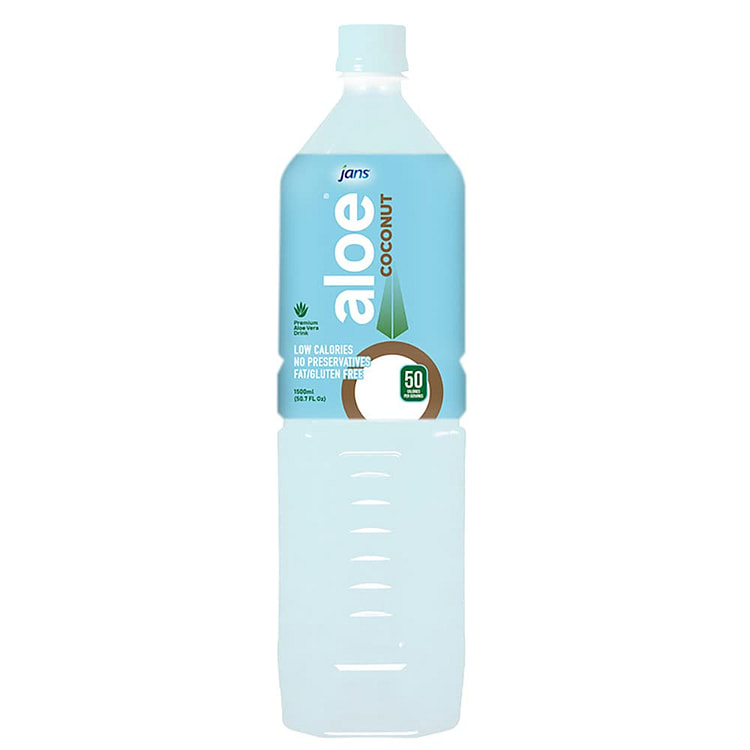 Jans - Aloe Vera Drink Coconut Flavor, 1.5 L 1500 fl.oz