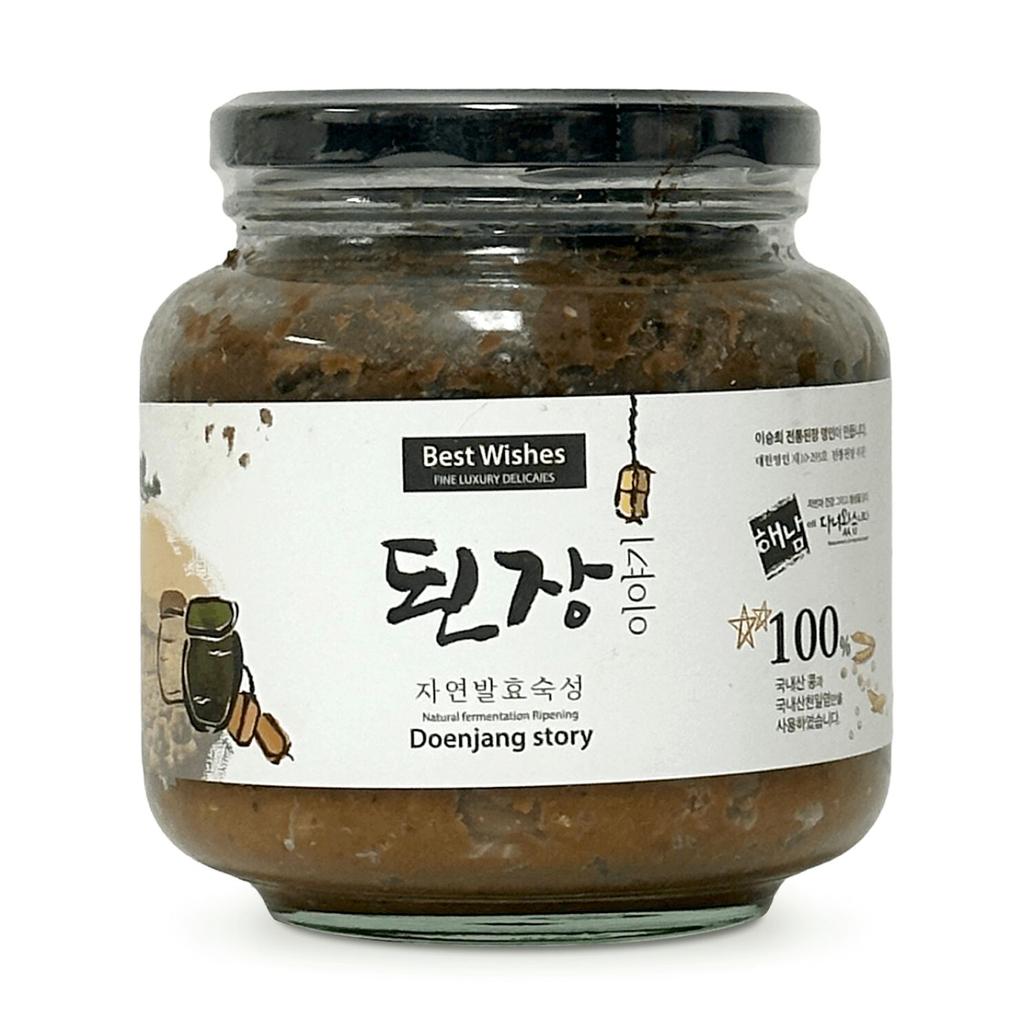 Haenam Traditional 醬油 - L 1000 克