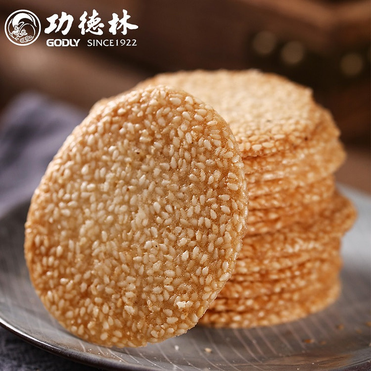 功德林 芝麻薄片 原味