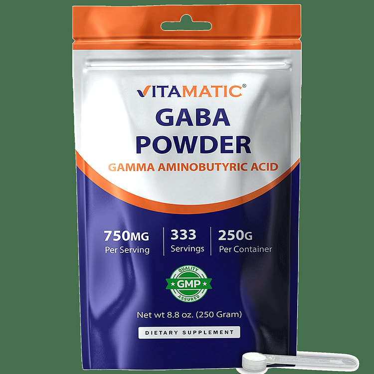 Gamma Aminobutyric Acid Powder 750mg -250 Grams
