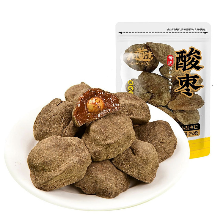 九道湾酸枣粒酸枣浆果休闲零食怀旧250g 250 克
