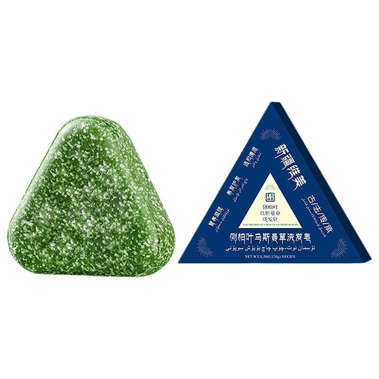 Usman Grass Shampoo Soap Herbal Formula for clean 120 g