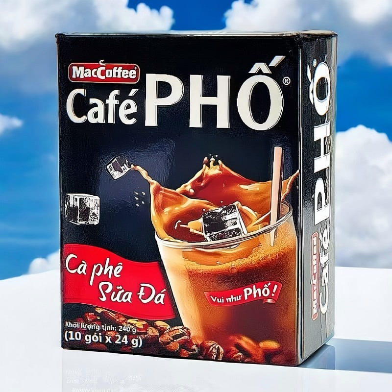 Cafe Pho instant iced coffee 10 bags 240g 1serving 240 g