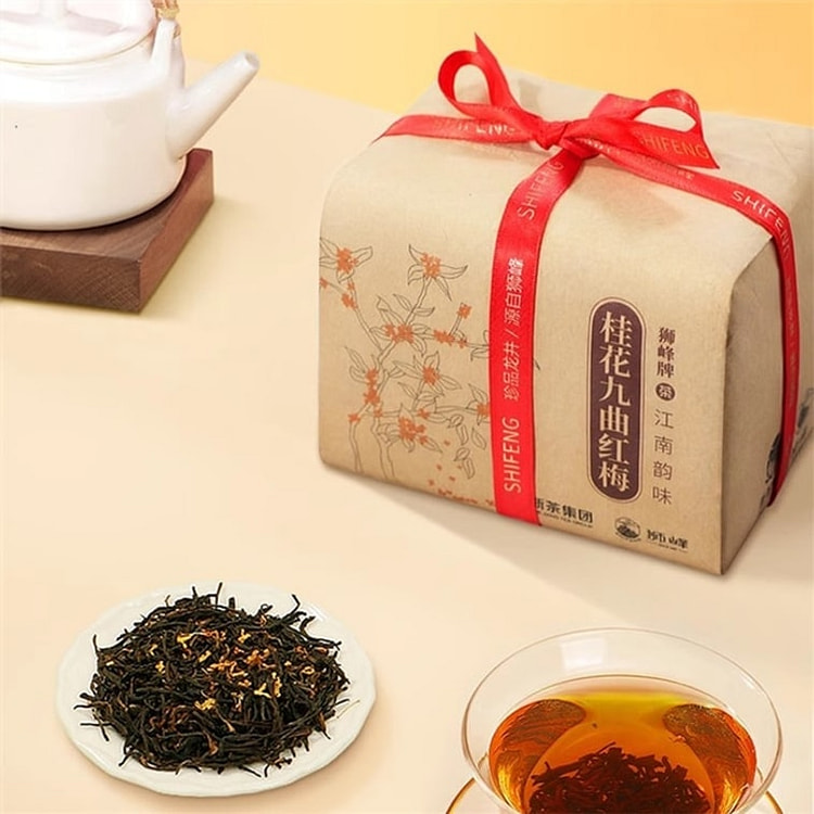 狮峰桂花红茶九曲红梅150g/盒 150 克