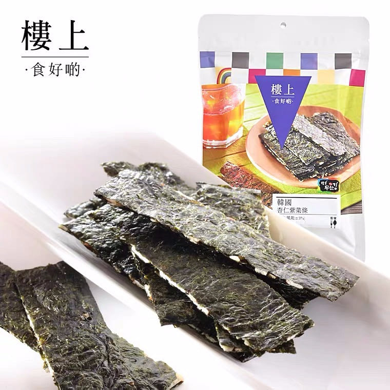 HKJEBN Korean Almond chips Seaweed 30 g