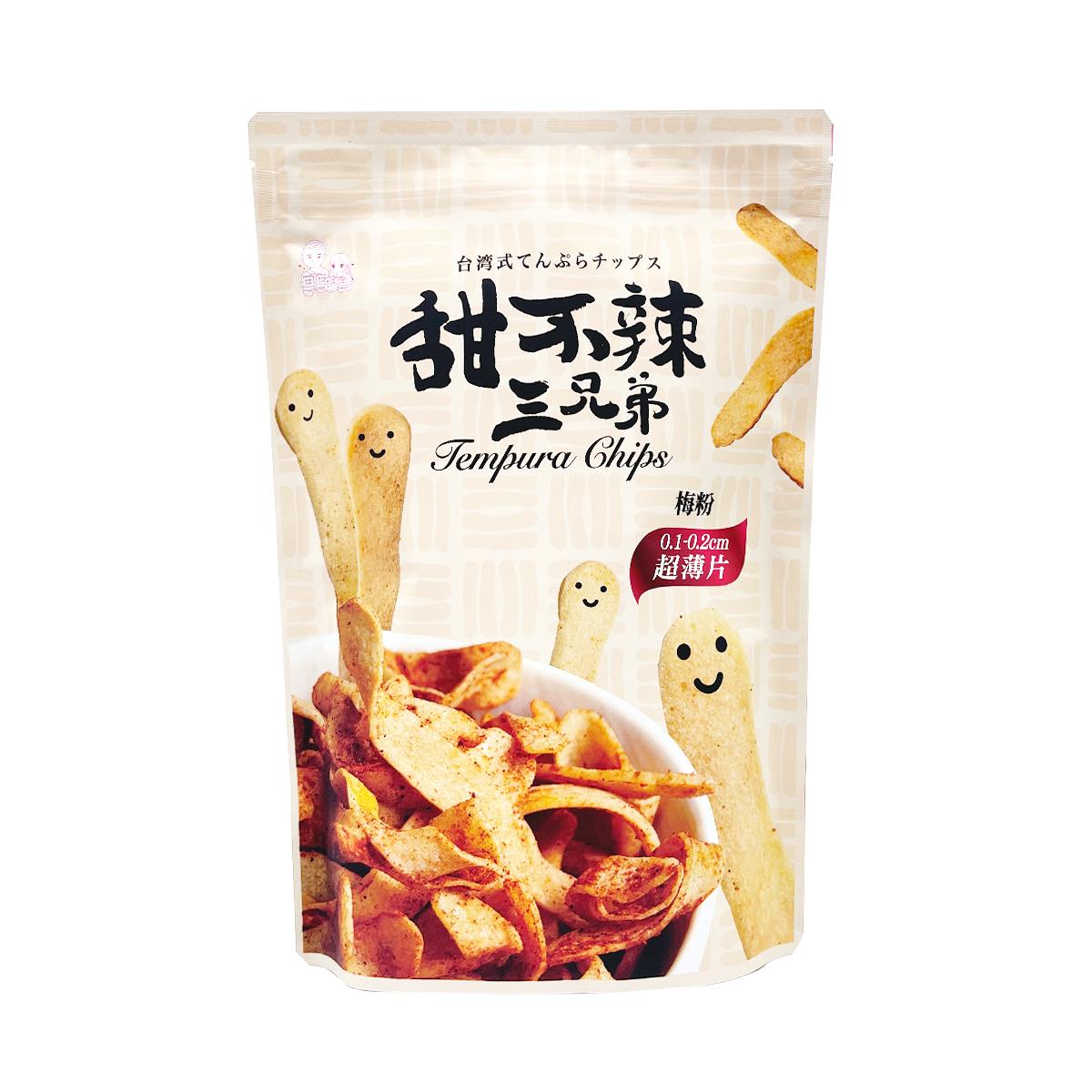 臺灣【甜不辣三兄弟】梅美眉-梅粉(新包裝) 100 克