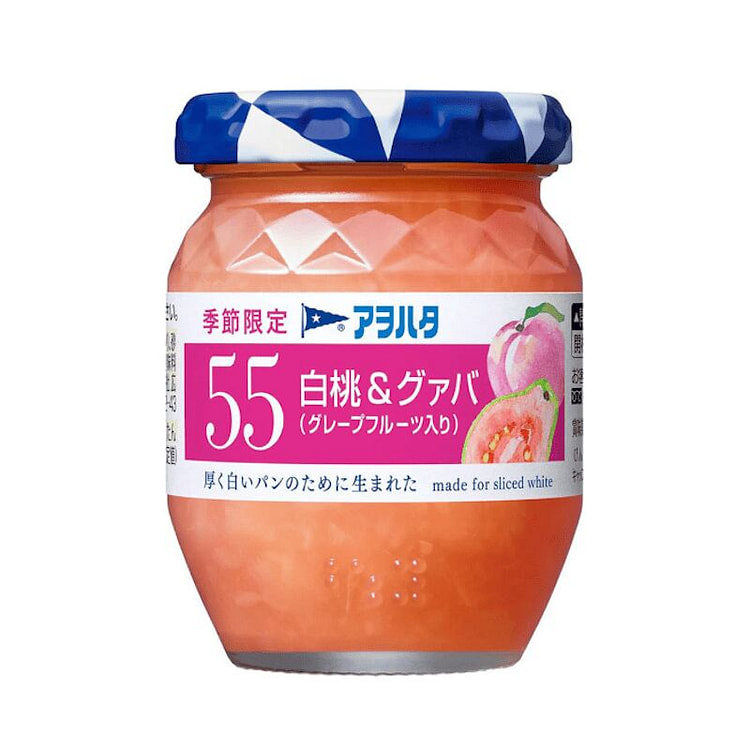 AOHATA White Peach and Guava Jam 150g