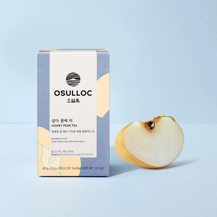 OSULLOC 三多蜂蜜梨茶 20条 1 份