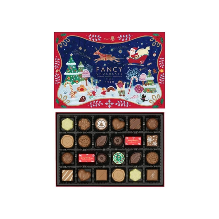Marry's Christmas Fancy Chocolate 24 pieces