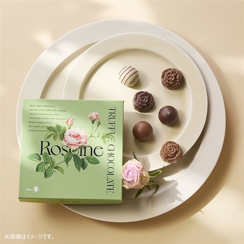 Roseine ローズトリュフアソート 6個入【メリーチョコレート】 1 箱