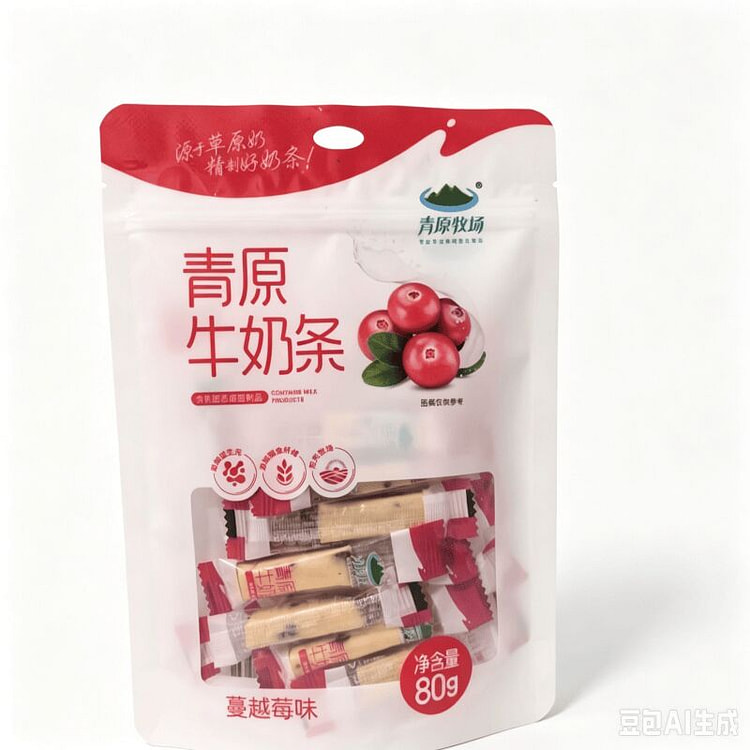 Cranberry cheese dairy products 80g*1 bag 80 g