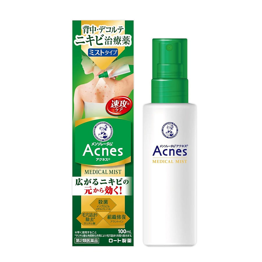 ROHTO Mentholatum Acnes 25 Treatment Medical Mist 100 ml