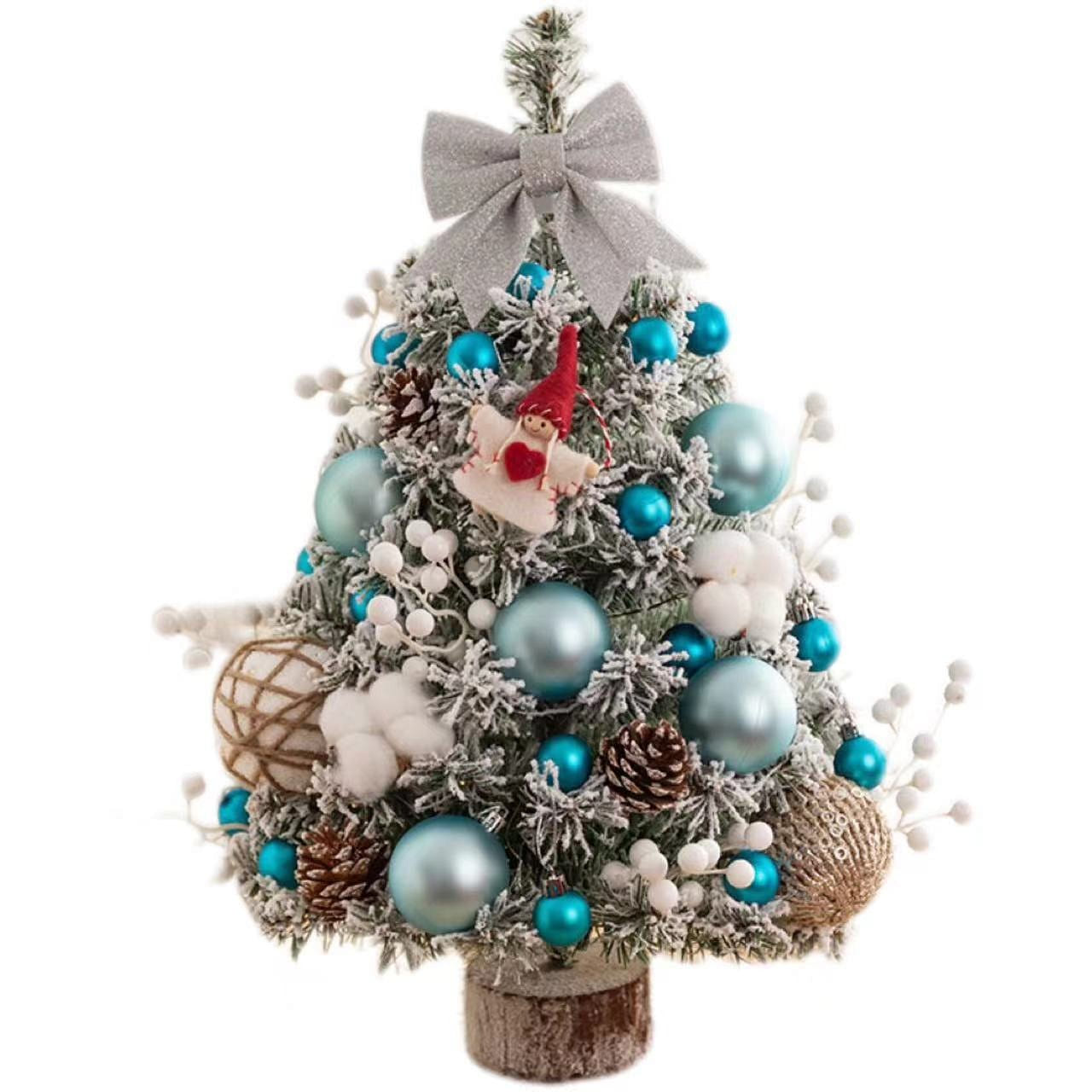 Christmas Tree 45CM Handmade Creative Decoration-Blue Demon 1 each