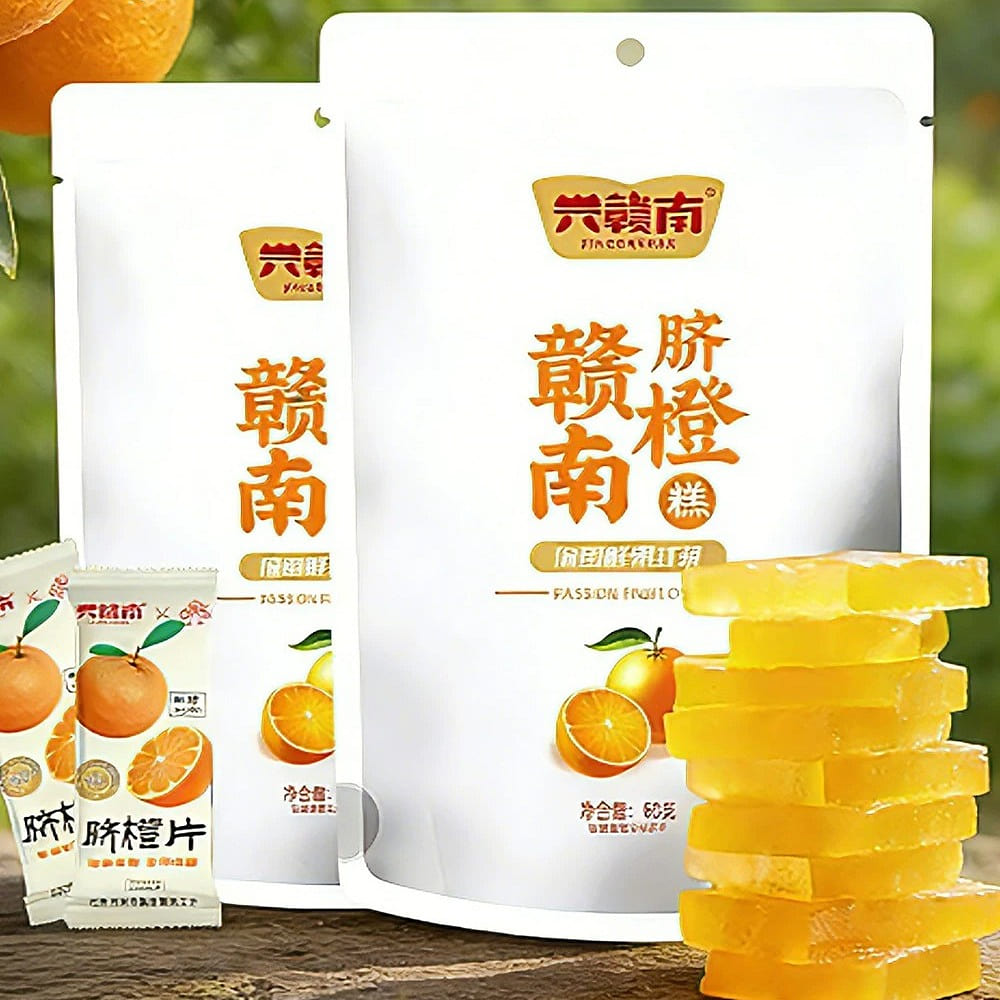 Shidangtou Jiangxi Gannan navel Orange cake 136g 136 g