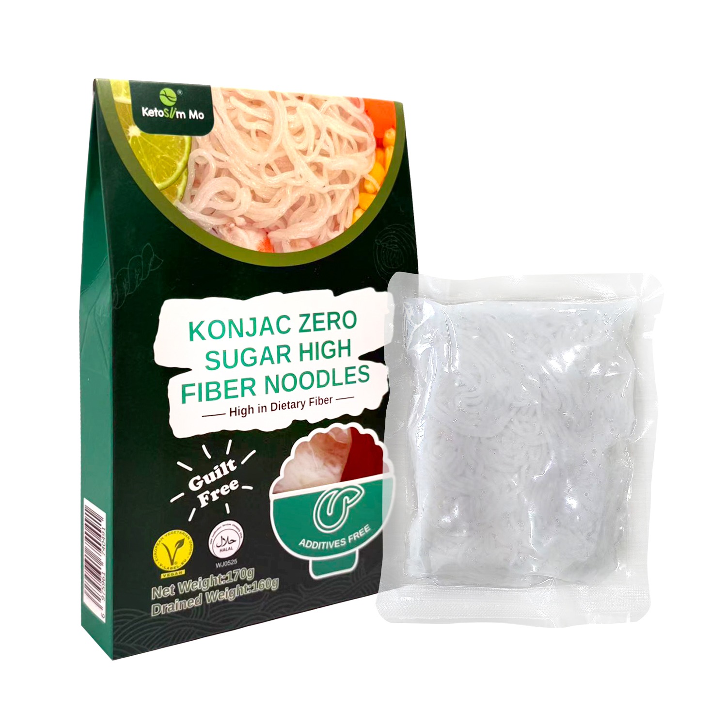 Konjac Zero Sugar High Fiber Noodles 170 g